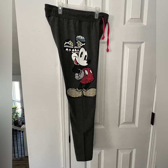 Rare *Disneyland Paris* Mickey Sweatpants - Adult Medium Like New! - Picture 3 of 6